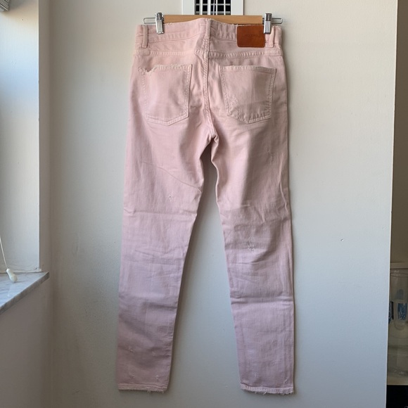 Light Pink distressed Jeans - Picture 2 of 15